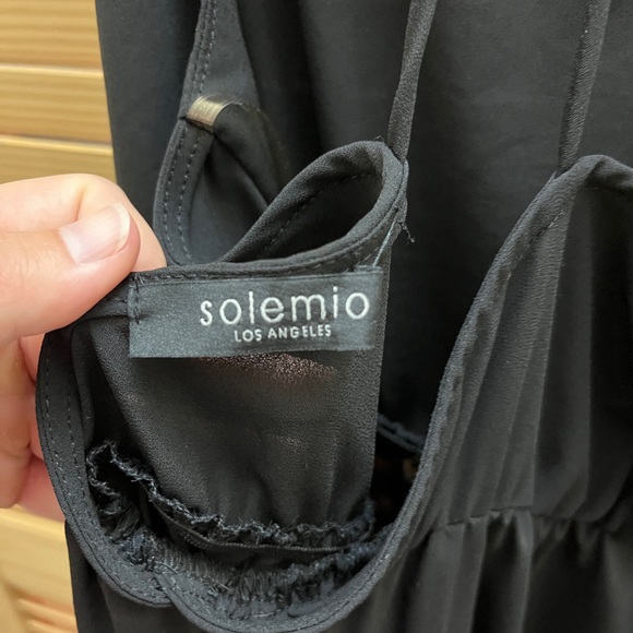 Solemio strapy/open back dress - Picture 5 of 5